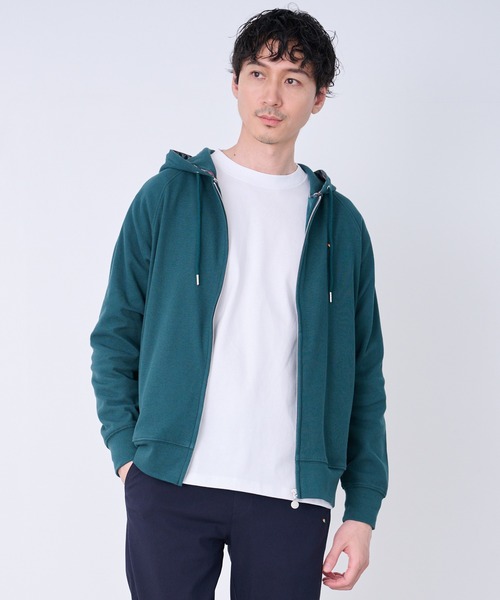 Arnold Palmer(アーノルドパーマー)の「サーフニット シェア フルジップパーカー(パーカー・レディース・ブラック/杢グレー/グリーン・M/S/XS/LL/L)」の18枚目の写真