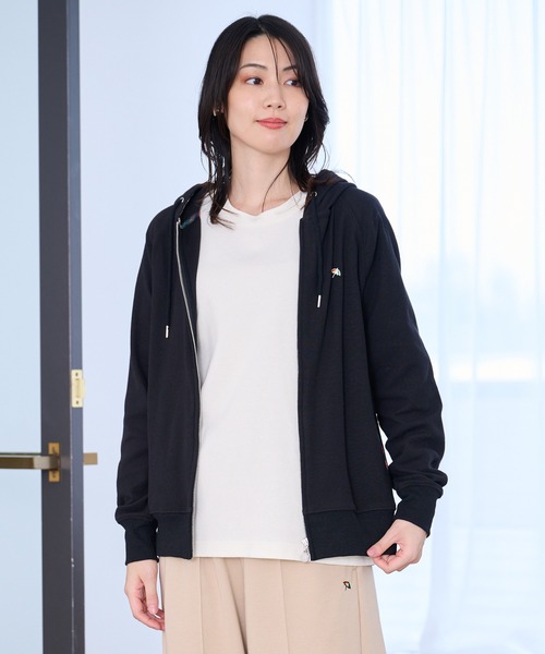 Arnold Palmer フード付きパーカー L マウンテンパーカー ウインドブレーカー 花粉ガード シェア ライト マウンテンパーカー レディース メンズ