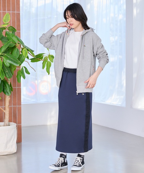 Arnold Palmer(アーノルドパーマー)の「サーフニット シェア フルジップパーカー(パーカー・レディース・ブラック/杢グレー/グリーン・M/S/XS/LL/L)」の11枚目の写真