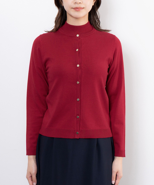 NARACAMICIE(ナラカミーチェ)の「【NARACAMICIE】【ツインニット対応】調温ニットカーディガン(ニット/セーター・レディース・ネイビー/レッド/ブラック・L/M)」の16枚目の写真