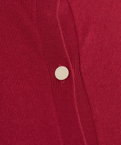 NARACAMICIE(ナラカミーチェ)の「【NARACAMICIE】【ツインニット対応】調温ニットカーディガン(ニット/セーター・レディース・ネイビー/レッド/ブラック・L/M)」の9枚目の写真