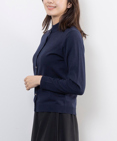 NARACAMICIE(ナラカミーチェ)の「【NARACAMICIE】【ツインニット対応】調温ニットカーディガン(ニット/セーター・レディース・ネイビー/レッド/ブラック・L/M)」の17枚目の写真