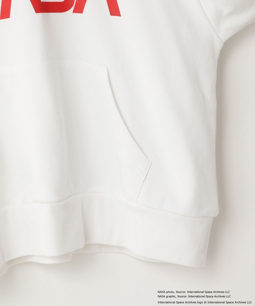 LOWRYS FARM（ローリーズファーム）の「ＮＡＳＡロゴフーディー　593055（パーカー・キッズ・ブラック/オフホワイト/グレー・150cm/130cm/110cm）」の16枚目の写真