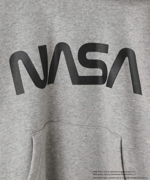 NASAロゴフーディー 593055（パーカー）｜LOWRYS FARM（ローリーズ
