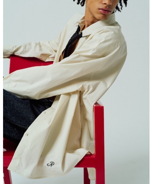 ADAM PATEK(アダムパテック)の「【ADAMPATEK/アダムパテック】James Fabric typewriter shirt タイプライターシャツ(シャツ/ブラウス・レディース・ベージュ/ホワイト/ブラック・1/2)」の22枚目の写真