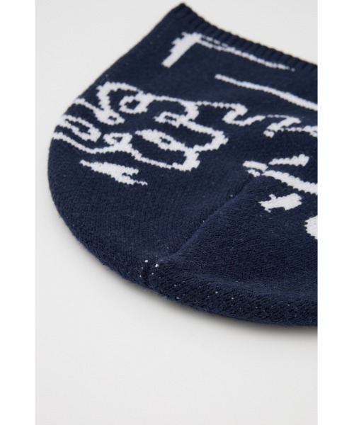 SLY（スライ）の「JQ LOGO MOTIF CAP ジャガード ロゴモチーフ キャップ 秋服 冬服（ニットキャップ/ビーニー・レディース・オフホワイト/ネイビー/ピンク・FREE）」の11枚目の写真