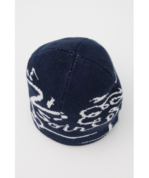 SLY（スライ）の「JQ LOGO MOTIF CAP ジャガード ロゴモチーフ キャップ 秋服 冬服（ニットキャップ/ビーニー・レディース・オフホワイト/ネイビー/ピンク・FREE）」の13枚目の写真