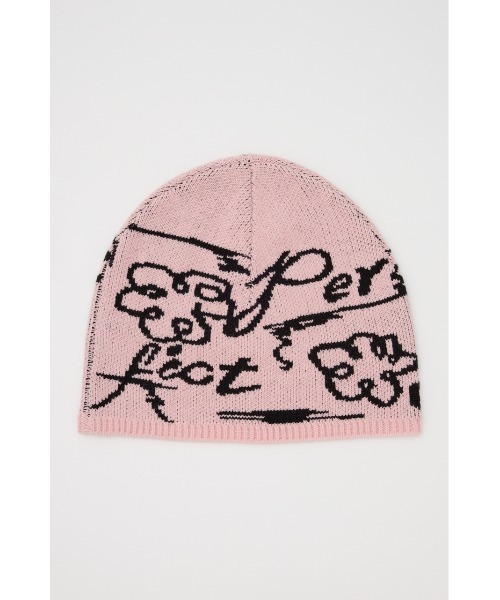 SLY（スライ）の「JQ LOGO MOTIF CAP ジャガード ロゴモチーフ キャップ 秋服 冬服（ニットキャップ/ビーニー・レディース・オフホワイト/ネイビー/ピンク・FREE）」の15枚目の写真