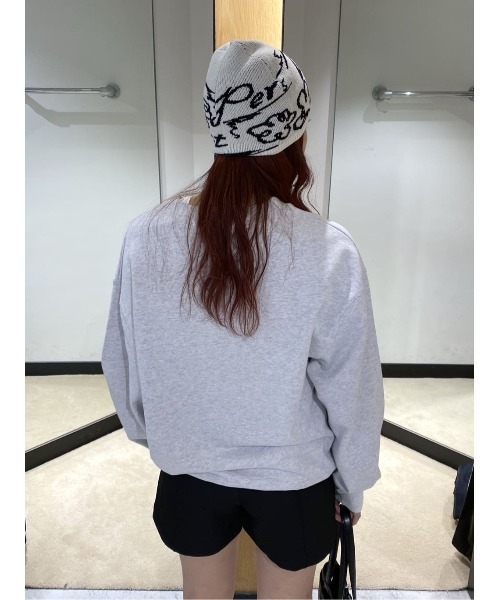 SLY（スライ）の「JQ LOGO MOTIF CAP ジャガード ロゴモチーフ キャップ 秋服 冬服（ニットキャップ/ビーニー・レディース・オフホワイト/ネイビー/ピンク・FREE）」の20枚目の写真