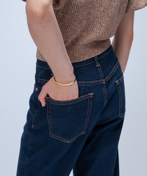 cloenc(クロエンス)の「【マシンウォッシュ】ストレッチデニムフレアパンツ(デニムパンツ・レディース・ブルー/ネイビー・01/02/03)」の16枚目の写真