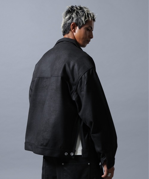 DANKE SCHON（ダンケシェーン）の「【WEB&DEPOT限定】DankeSchon/ダンケシェーン/ECOSUEDO COVERALLS（カバーオール・メンズ・ブラック・M/L/S）」の20枚目の写真