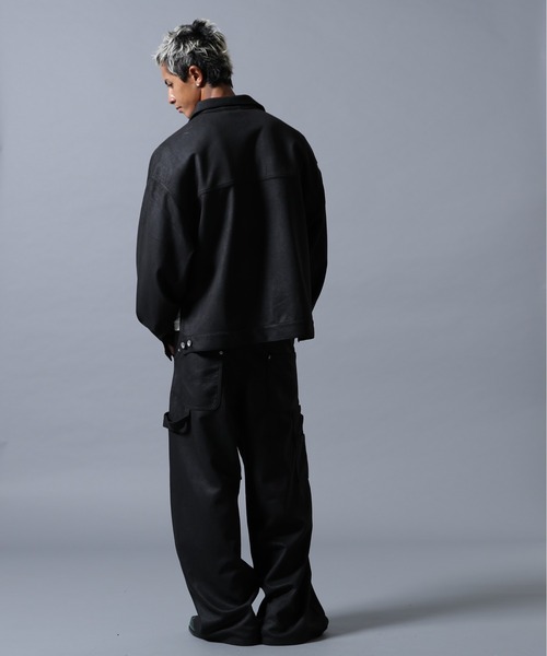 DANKE SCHON（ダンケシェーン）の「【WEB&DEPOT限定】DankeSchon/ダンケシェーン/ECOSUEDO COVERALLS（カバーオール・メンズ・ブラック・M/L/S）」の16枚目の写真