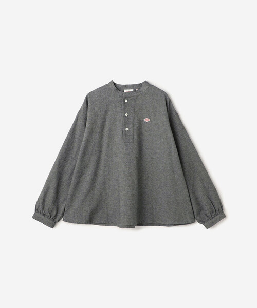 DANTON | コットン ヘンリーネックシャツ WOMEN（シャツ/ブラウス
