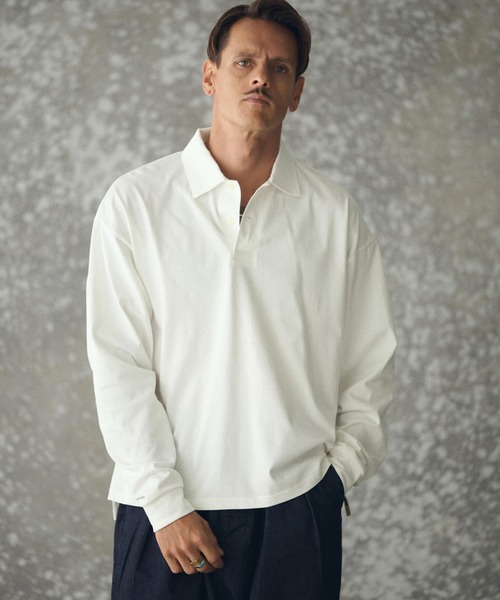ms6266‑ TECH LS Polo Shirt — лёгкая поло с длинным рукавом (TRM‑T6670)