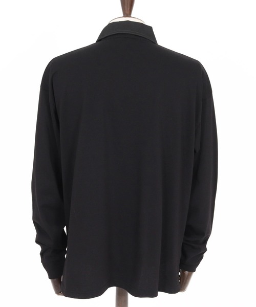 THEOREM(セオレム)の「ms6266- TECH LS Polo Shirt ラグビーポロシャツ(TRM-T6670)(ポロシャツ・メンズ・オフホワイト/ブラック・M/L)」の5枚目の写真