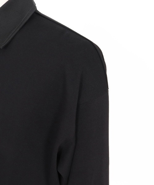 THEOREM(セオレム)の「ms6266- TECH LS Polo Shirt ラグビーポロシャツ(TRM-T6670)(ポロシャツ・メンズ・オフホワイト/ブラック・M/L)」の7枚目の写真