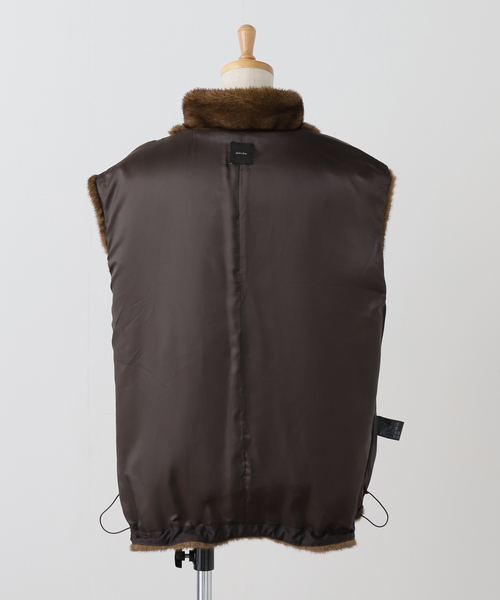 ショートエコファーベスト（その他アウター）｜Spick & Span