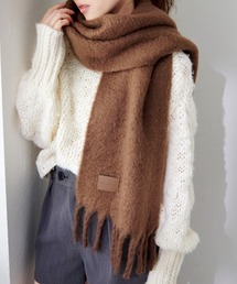 【新品未使用】 ollun マフラー ブラウン マフラー（ブラウン/茶色系）ファッション通販 - ZOZOTOWN