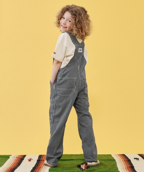 Lee/リー【80-160cm】ベビー オーバーオール 高品質綿100 