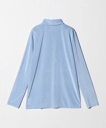 6（ロク）の「＜6(ROKU)＞シアー ベロア シャツプルオーバー 25FW（T