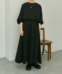 ear PAPILLONNER（イアパピヨネ）の「ショートスウェット付きワンピース【SUM1 STYLE】（ワンピース）」
