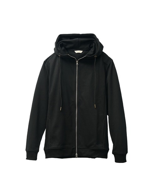 SOMEDIFF(サムディフ)の「【2点セット】ノーピリングフルジップパーカーセットアップ メンズ スウェット 上下セット ジャージ スキニーパンツ 春服 冬服(セットアップ・メンズ・ブラック/カーキ/チャコール・M/L/XL)」の7枚目の写真