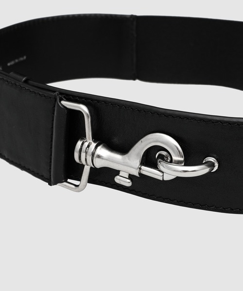 DRIES VAN NOTEN(ドリスヴァンノッテン)の「BLTM252-066 Q.151 M.L.BELT(ベルト・メンズ・ブラック・80)」の2枚目の写真