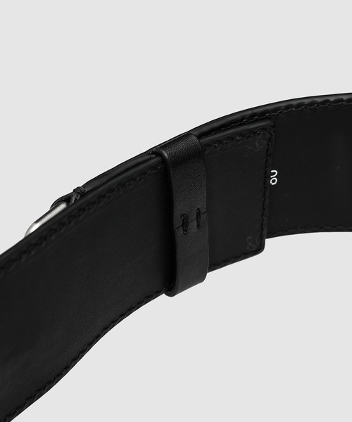 DRIES VAN NOTEN(ドリスヴァンノッテン)の「BLTM252-066 Q.151 M.L.BELT(ベルト・メンズ・ブラック・80)」の4枚目の写真