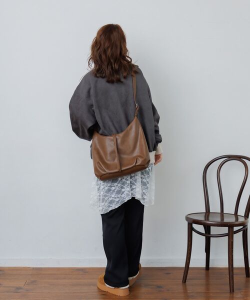 RETRO GIRL（レトロガール）の「スウェードトラックJK（その他アウター・レディース・ナチュラル/チャコールグレー/ダークブラウン・FREE）」の12枚目の写真