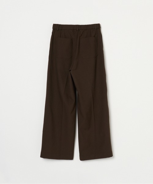 HELIOPOLE(エリオポール)の「TUCK STRAIGHT PANTS(その他パンツ・レディース・ブラック/ダークブラウン・36/38)」の9枚目の写真