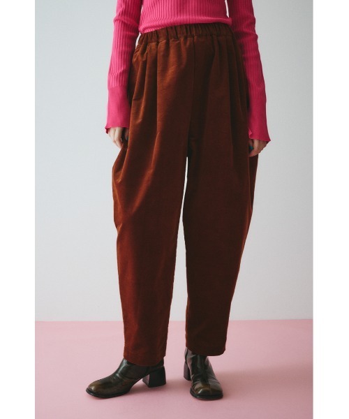 HeRIN.CYE(ヘリンドットサイ)の「Cocoon loose pants コクーンルーズパンツ(その他パンツ・レディース・オフホワイト/グレー/ブラウン/ピンク・FREE)」の3枚目の写真