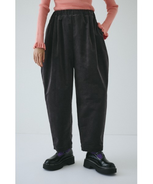HeRIN.CYE(ヘリンドットサイ)の「Cocoon loose pants コクーンルーズパンツ(その他パンツ・レディース・オフホワイト/グレー/ブラウン/ピンク・FREE)」の1枚目の写真