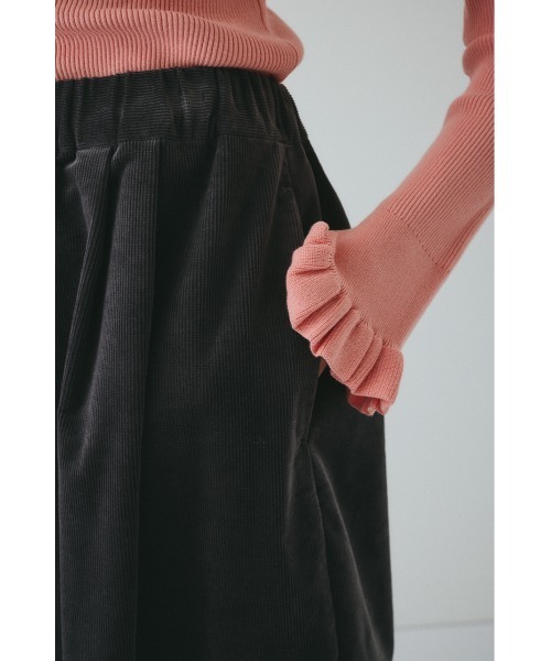 HeRIN.CYE(ヘリンドットサイ)の「Cocoon loose pants コクーンルーズパンツ(その他パンツ・レディース・オフホワイト/グレー/ブラウン/ピンク・FREE)」の9枚目の写真
