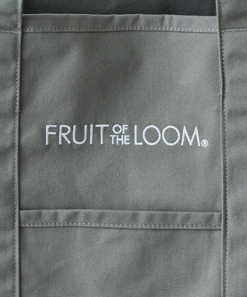 FRUIT OF THE LOOM（フルーツオブザルーム）の「【FRUIT OF THE LOOM】CANVAS BIG TOTE BAG（トートバッグ・レディース・グレー/ホワイト/ピンク/イエロー/ブラック・FREE）」の14枚目の写真