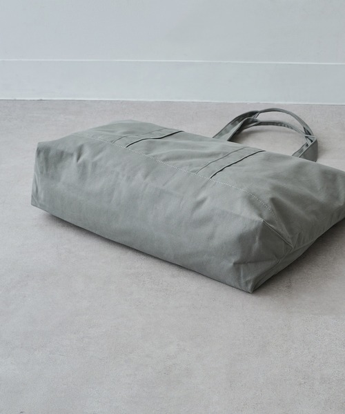 FRUIT OF THE LOOM（フルーツオブザルーム）の「【FRUIT OF THE LOOM】CANVAS BIG TOTE BAG（トートバッグ・レディース・グレー/ホワイト/ピンク/イエロー/ブラック・FREE）」の16枚目の写真