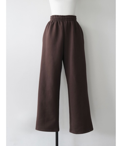 celon(セロン)の「loose sweat pants(スウェットパンツ・レディース・ブラック/グレー/アイボリー/ブラウン・FREE)」の5枚目の写真