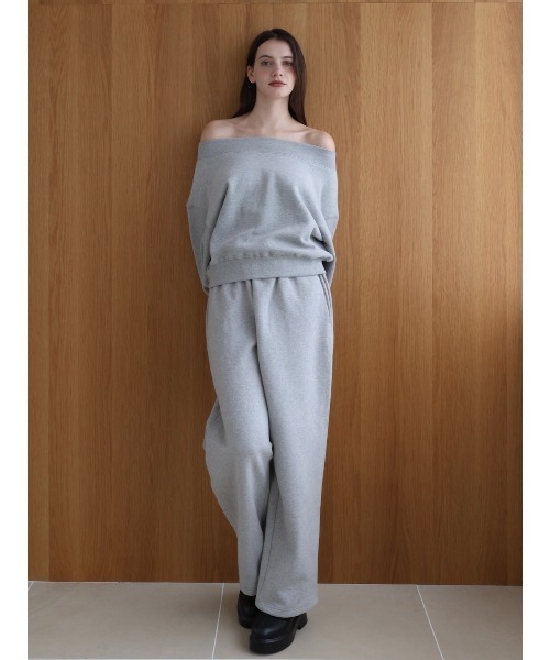celon(セロン)の「loose sweat pants(スウェットパンツ・レディース・ブラック/グレー/アイボリー/ブラウン・FREE)」の12枚目の写真