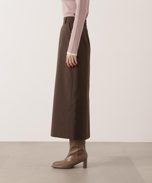 PROPORTION BODY DRESSING（プロポーションボディドレッシング）の「ギンガムナロータイトスカート / 1215220101（スカート・レディース・ブラウン/ベージュ・MEDIUM/P/S）」の21枚目の写真