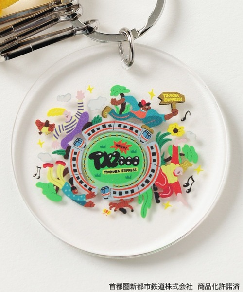 LEPSIM（レプシィム）の「【つくばエクスプレス×LEPSIM】チャーム　603797（キーホルダー・レディース・ブルー/イエロー/グリーン・ONE SIZE）」の12枚目の写真