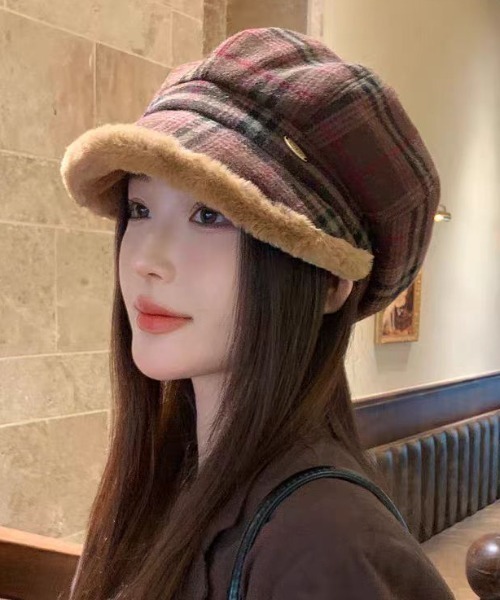 Supreme チェック柄キャスケット チェック柄もこもこキャスケット（キャスケット）｜mebole（メボレ）の