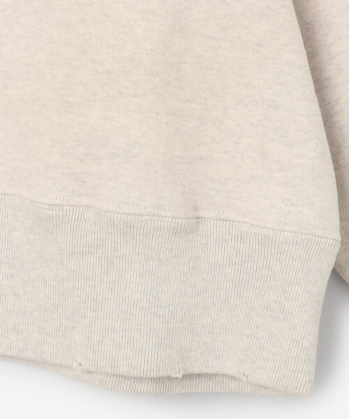 セール】WHITESVILLE |〈別注〉ダメージ クルーネックスウェット WOMEN