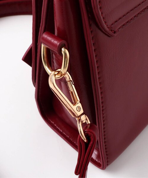 algy（アルジー）の「リボンミニボストン（ハンドバッグ・キッズ・ブラック/オフホワイト/レッド・FREE）」の18枚目の写真