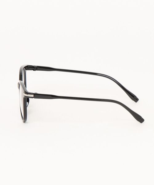 VIBGYOR（ヴィブジョー）の「伊達メガネ メガネ シンプル クラシック(BDS)（メガネ・レディース・ブラック・FREE）」の9枚目の写真