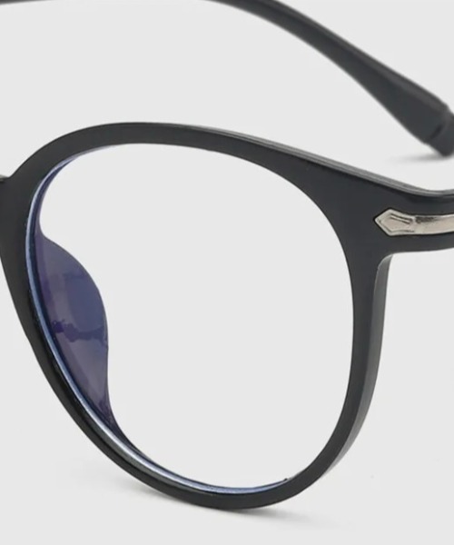 VIBGYOR（ヴィブジョー）の「伊達メガネ メガネ シンプル クラシック(BDS)（メガネ・レディース・ブラック・FREE）」の2枚目の写真