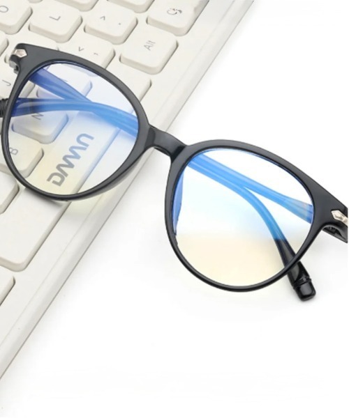 VIBGYOR（ヴィブジョー）の「伊達メガネ メガネ シンプル クラシック(BDS)（メガネ・レディース・ブラック・FREE）」の5枚目の写真