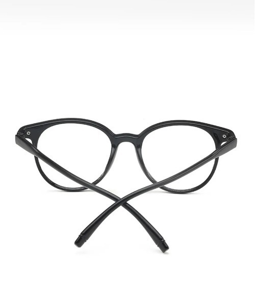 VIBGYOR（ヴィブジョー）の「伊達メガネ メガネ シンプル クラシック(BDS)（メガネ・レディース・ブラック・FREE）」の8枚目の写真