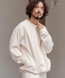 CAMBIO | msw1798-ドビー裏起毛ボンディングプルオーバースウェット(スウェット)