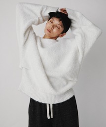 ブークレニットプルオーバー / Boucle Knit Pullover