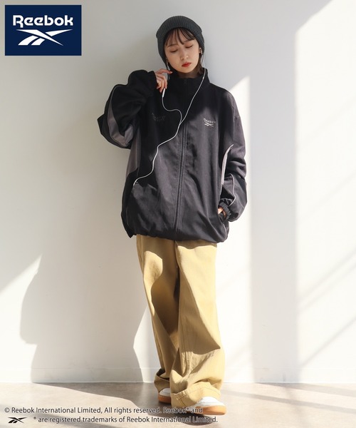 セール】【Reebok/リーボック】フェイク スウェード パイピング