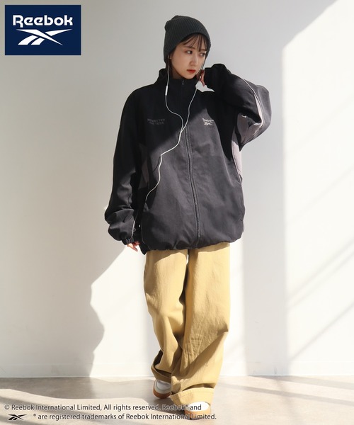 セール】【Reebok/リーボック】フェイク スウェード パイピング